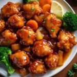 Oven-Baked Sweet and Sour Chicken