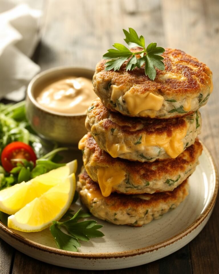 Cheesy Tuna Patties