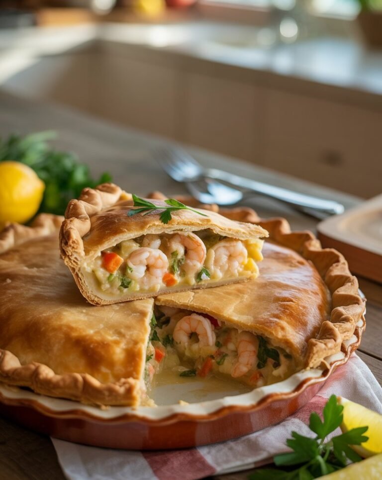 Florida Shrimp Pie: A Taste of Coastal Bliss