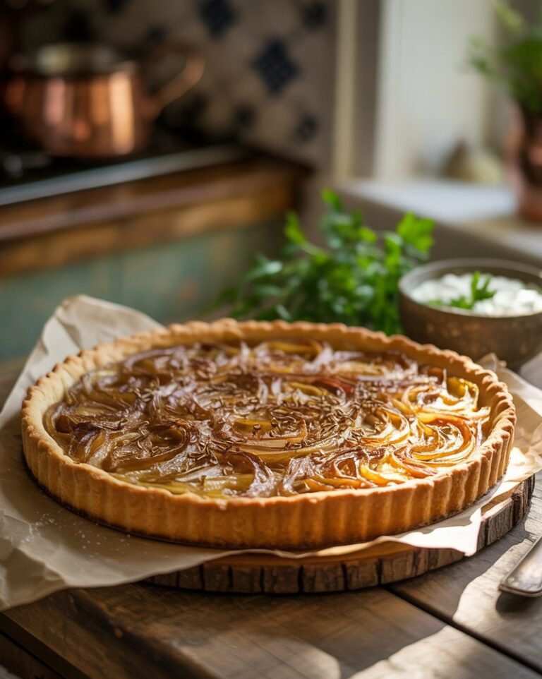 German Onion Pie (Zwiebelkuchen)