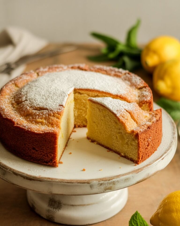 Easy Low-Carb Ricotta Cake with Lemon – Perfect for Diabetics